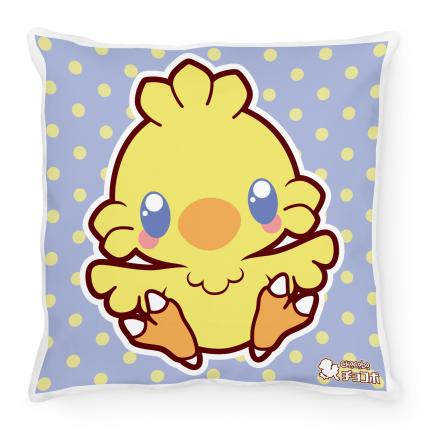 Coussin Final Fantasy Chocobo mignon chibi et kawaii.