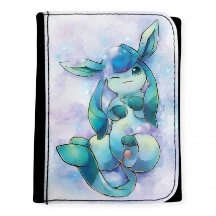 Portefeuille Pokémon Givrali Glaceon chibi évolution d évoli.