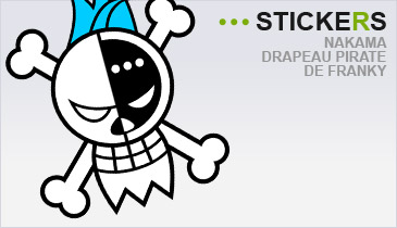 Stickers - Drapeau pirate de Franky